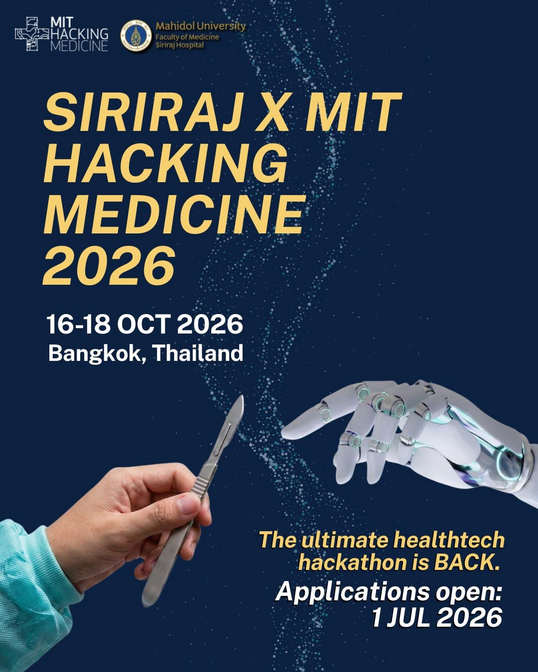 Siriraj x MIT Hacking Medicine 2026
